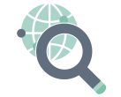 Illustration of worldwide search